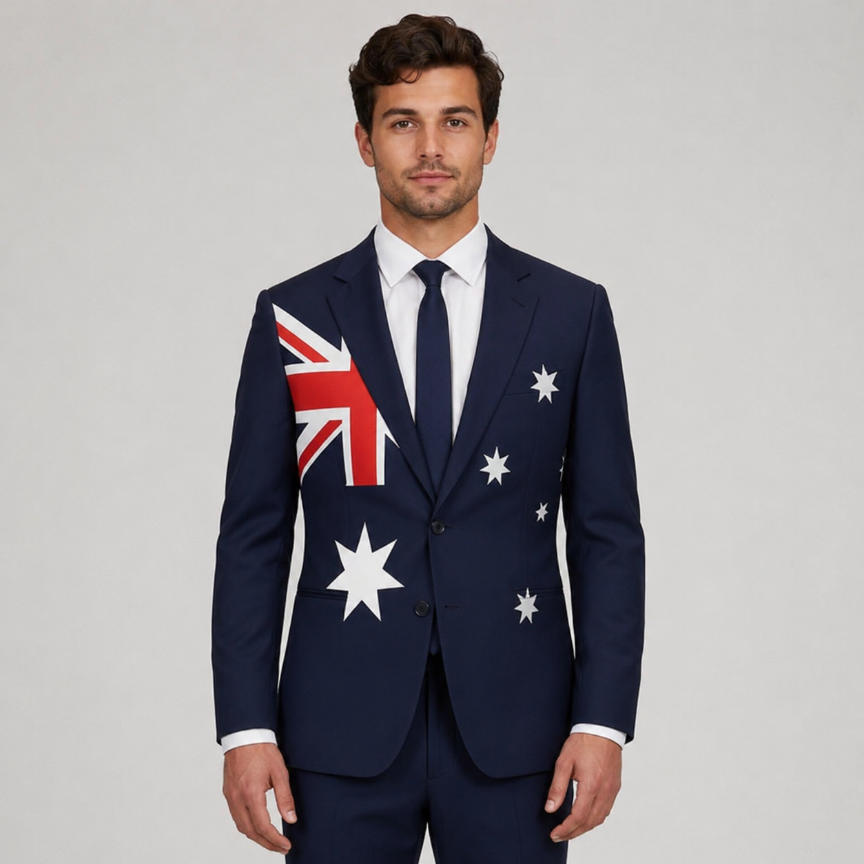 Flag suit country vibe