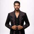 Men’s Gothic Velvet Coat Suit