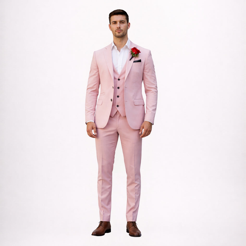 Men’s Blush Pink Suit