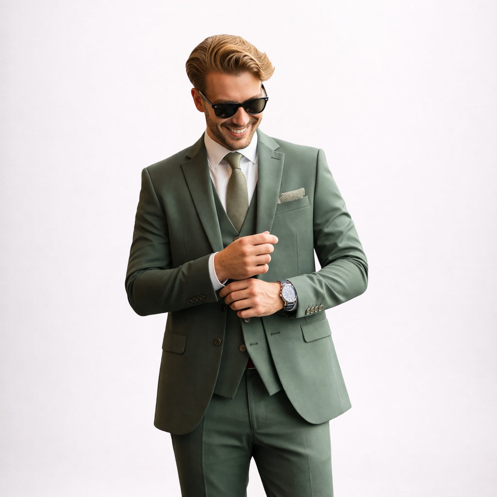 Sage Green Formal Suit