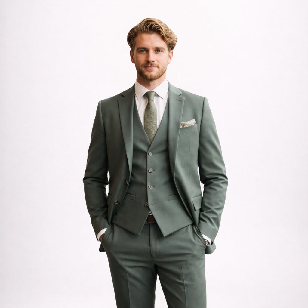 Sage Green Formal Suit