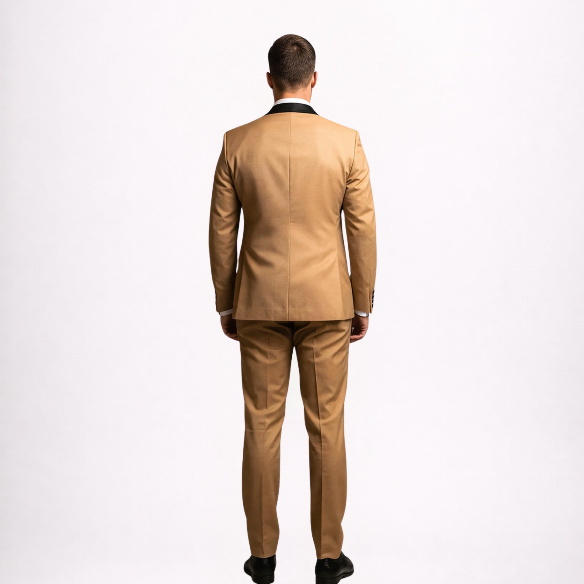 Camel Tuxedo Suit