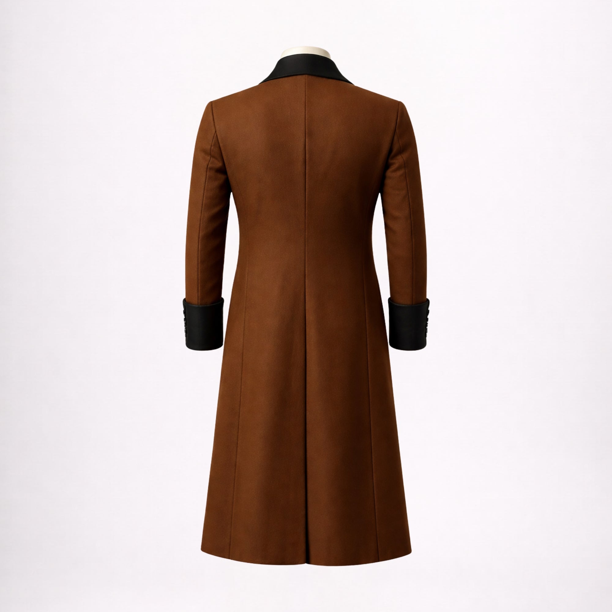 Gothic Brown Tailcoat for Men