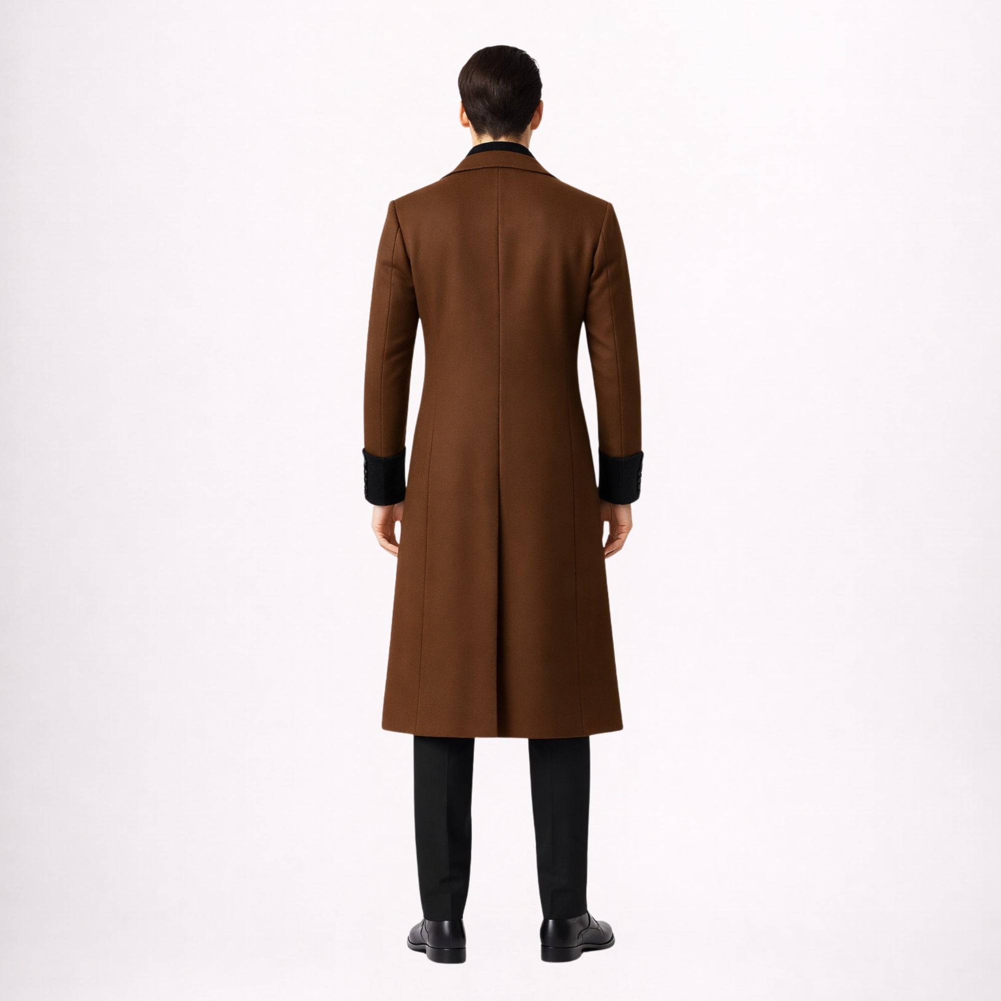 Gothic Brown Tailcoat for Men