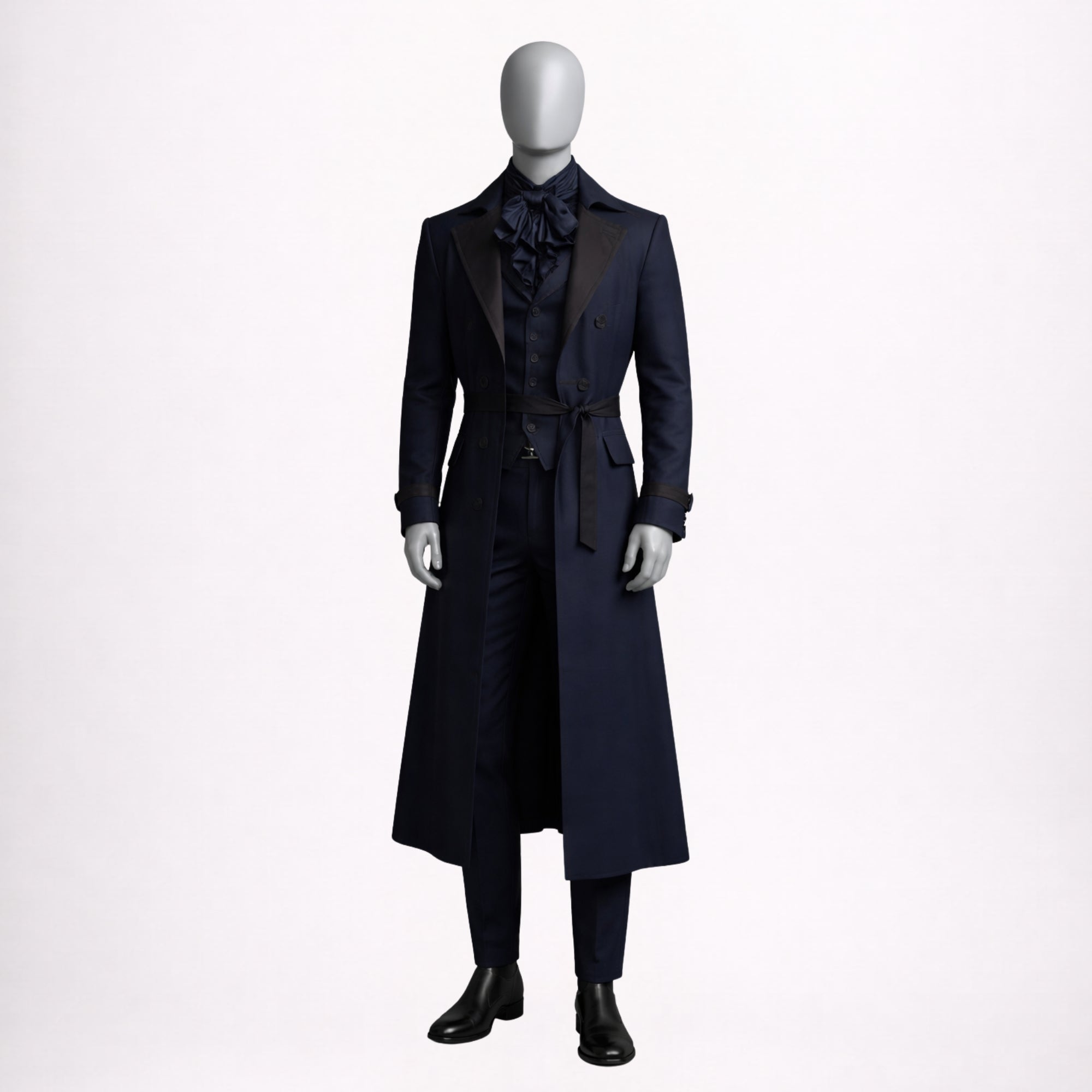 Victorian Men’s Coat Navy
