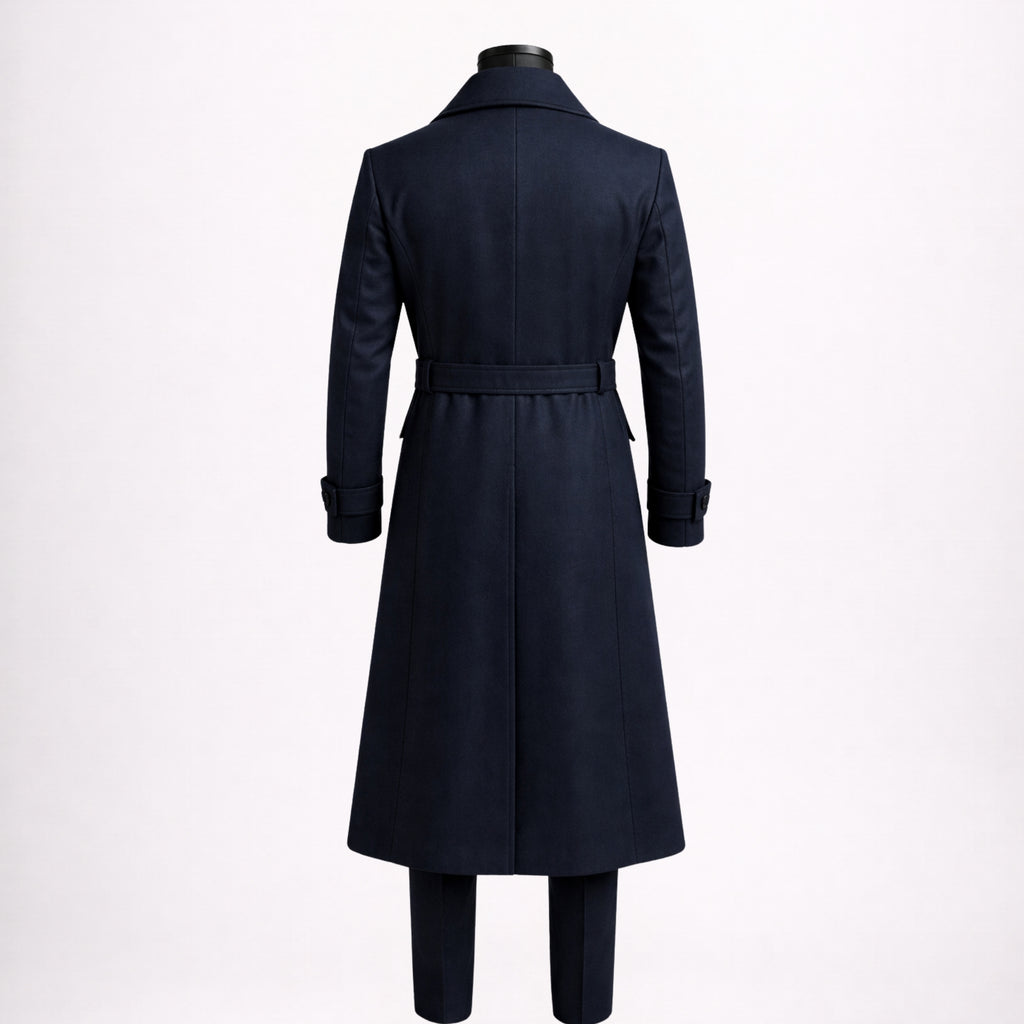 Victorian Men’s Coat Navy