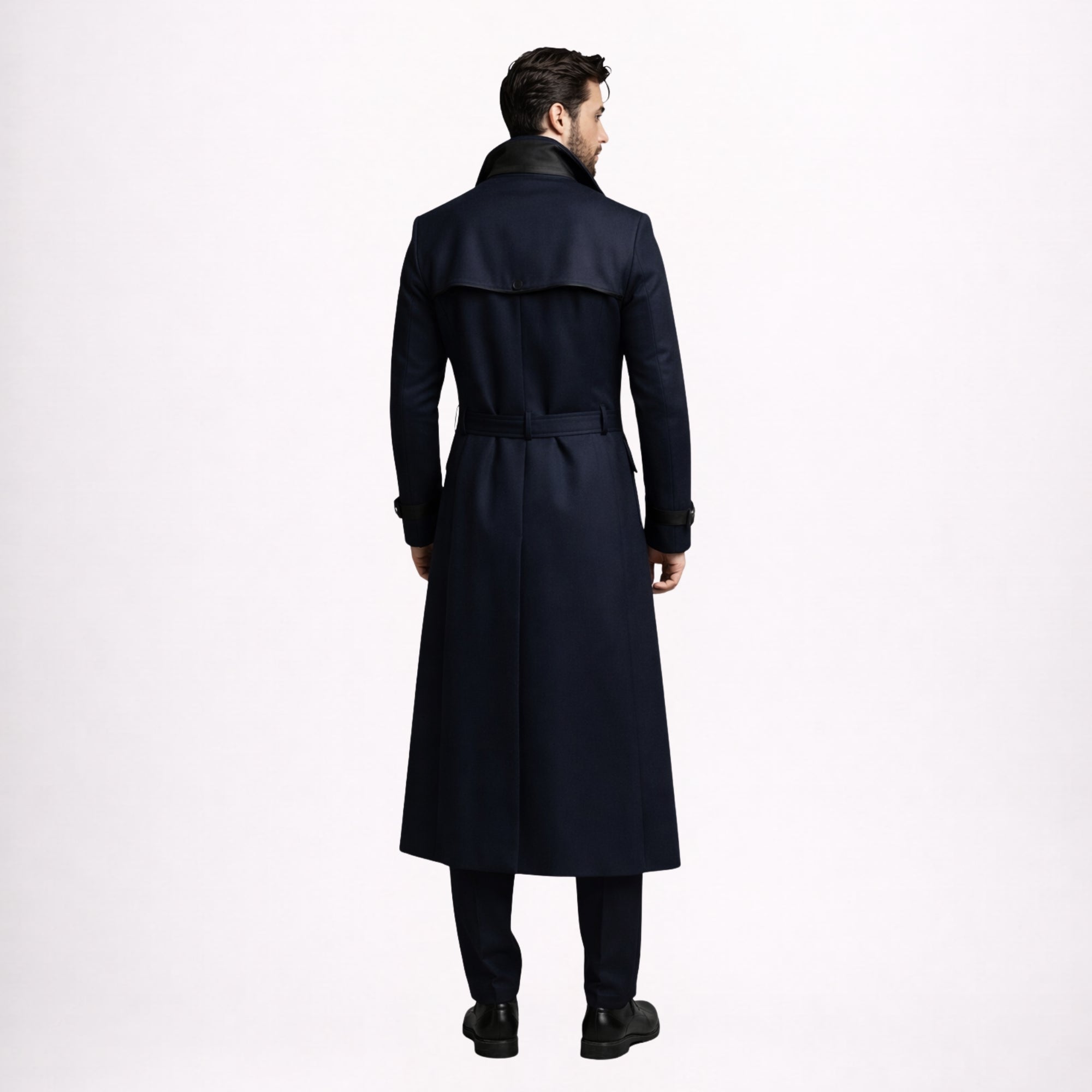 Victorian Men’s Coat Navy