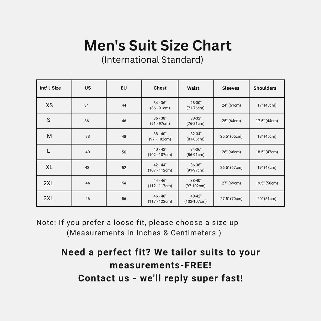 Men’s Custom Grey Suit