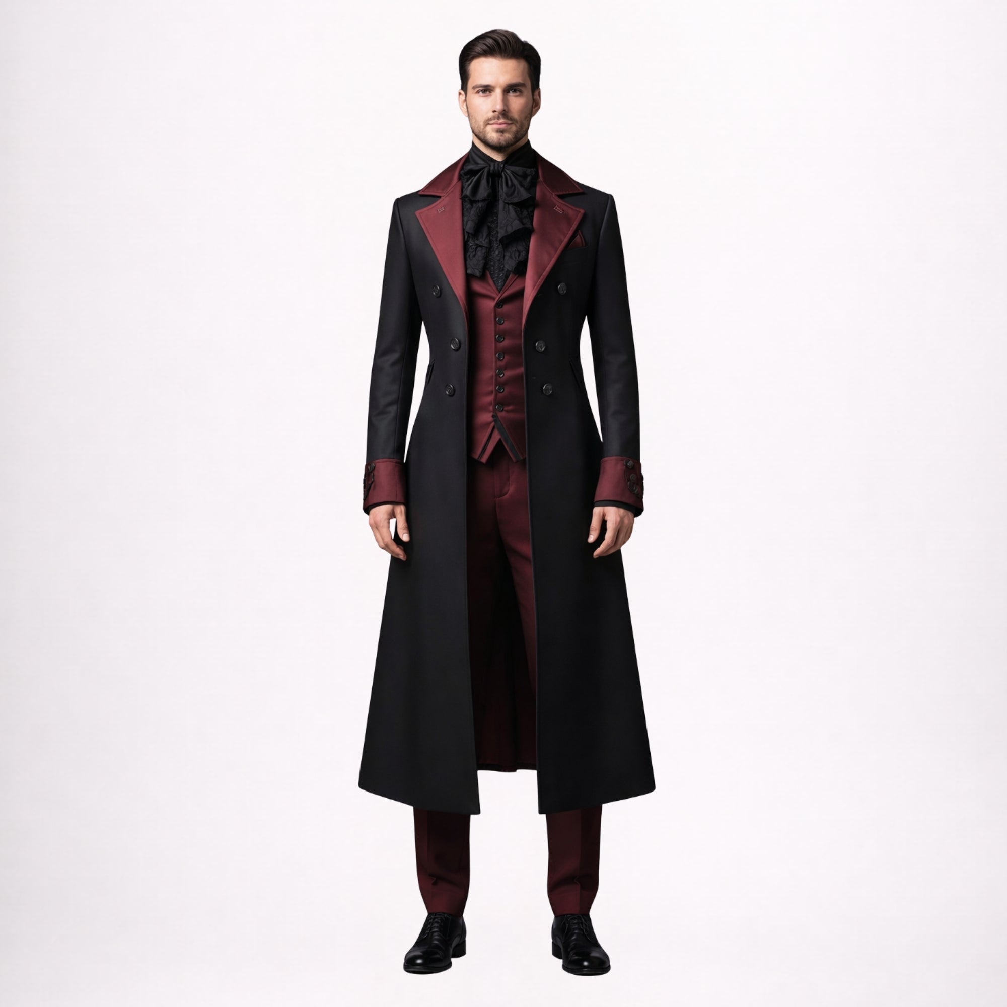 Steampunk Long Coat & Vest