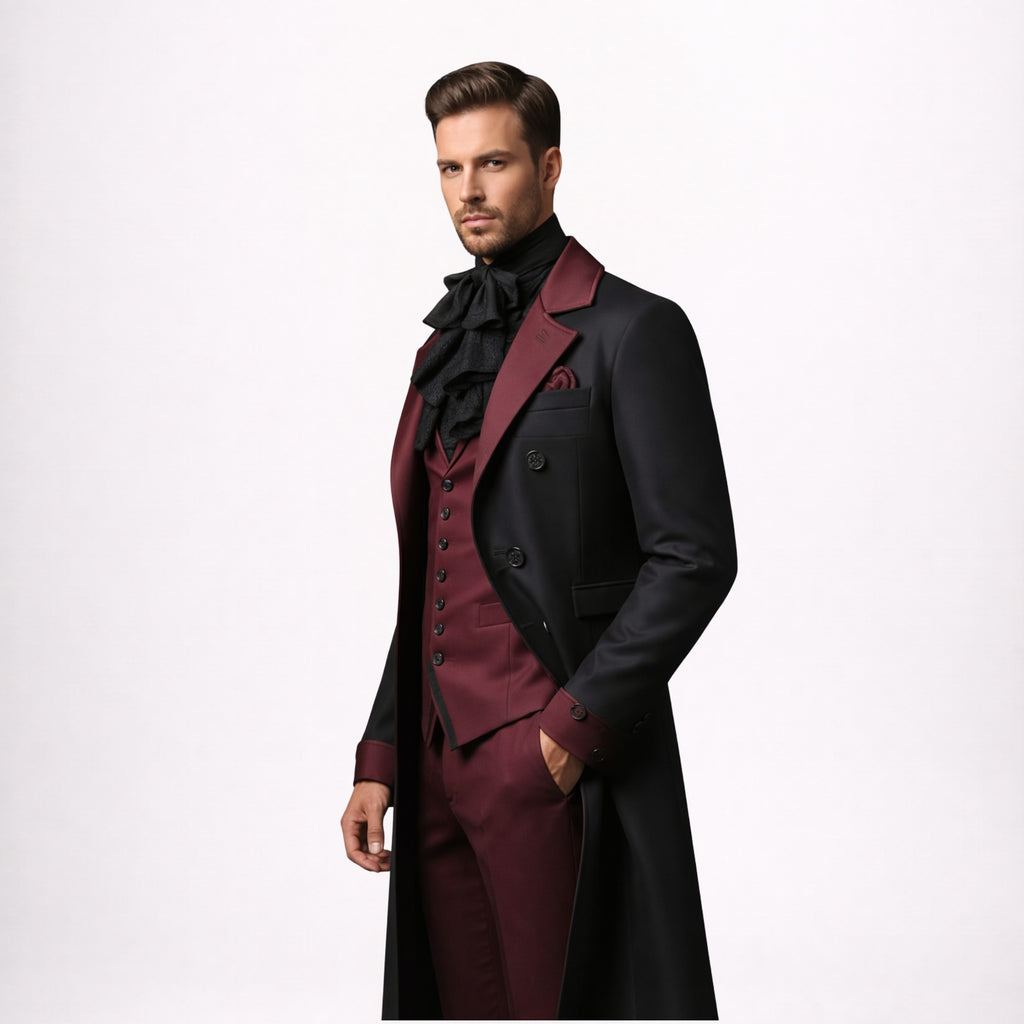 Steampunk Long Coat & Vest