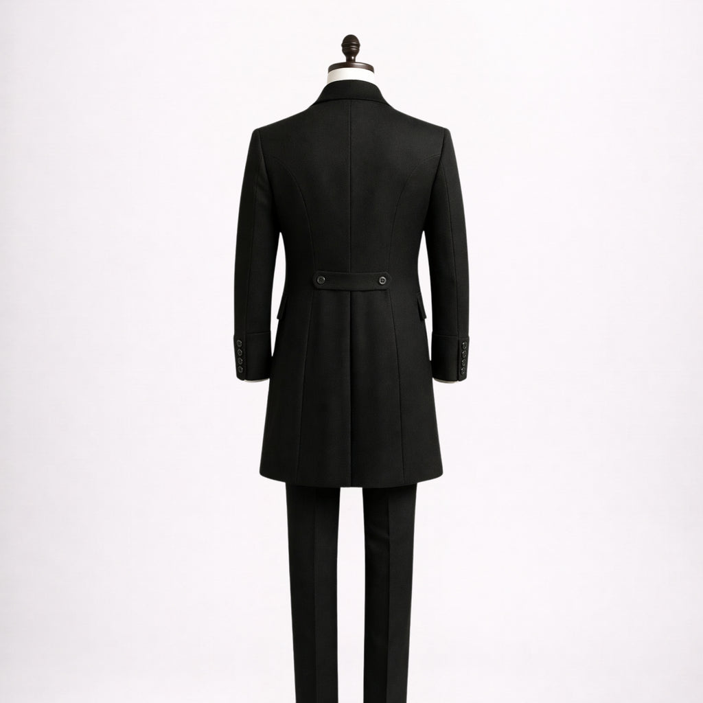 Black Victorian Tailcoat Suit