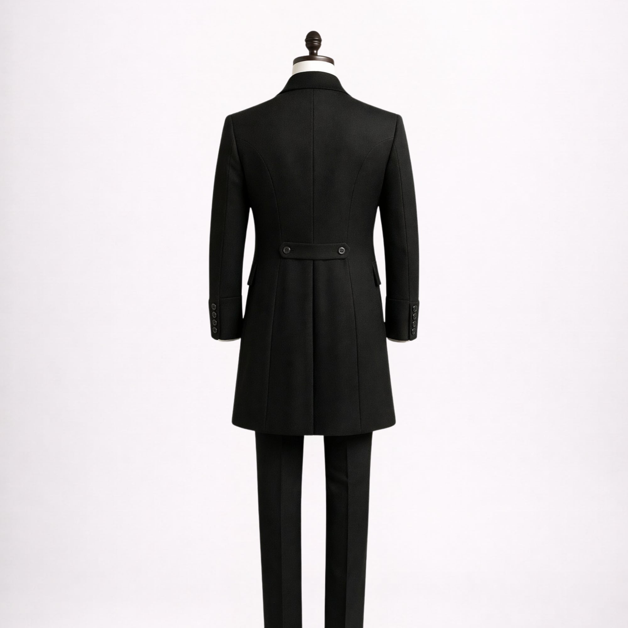 Black Victorian Tailcoat Suit