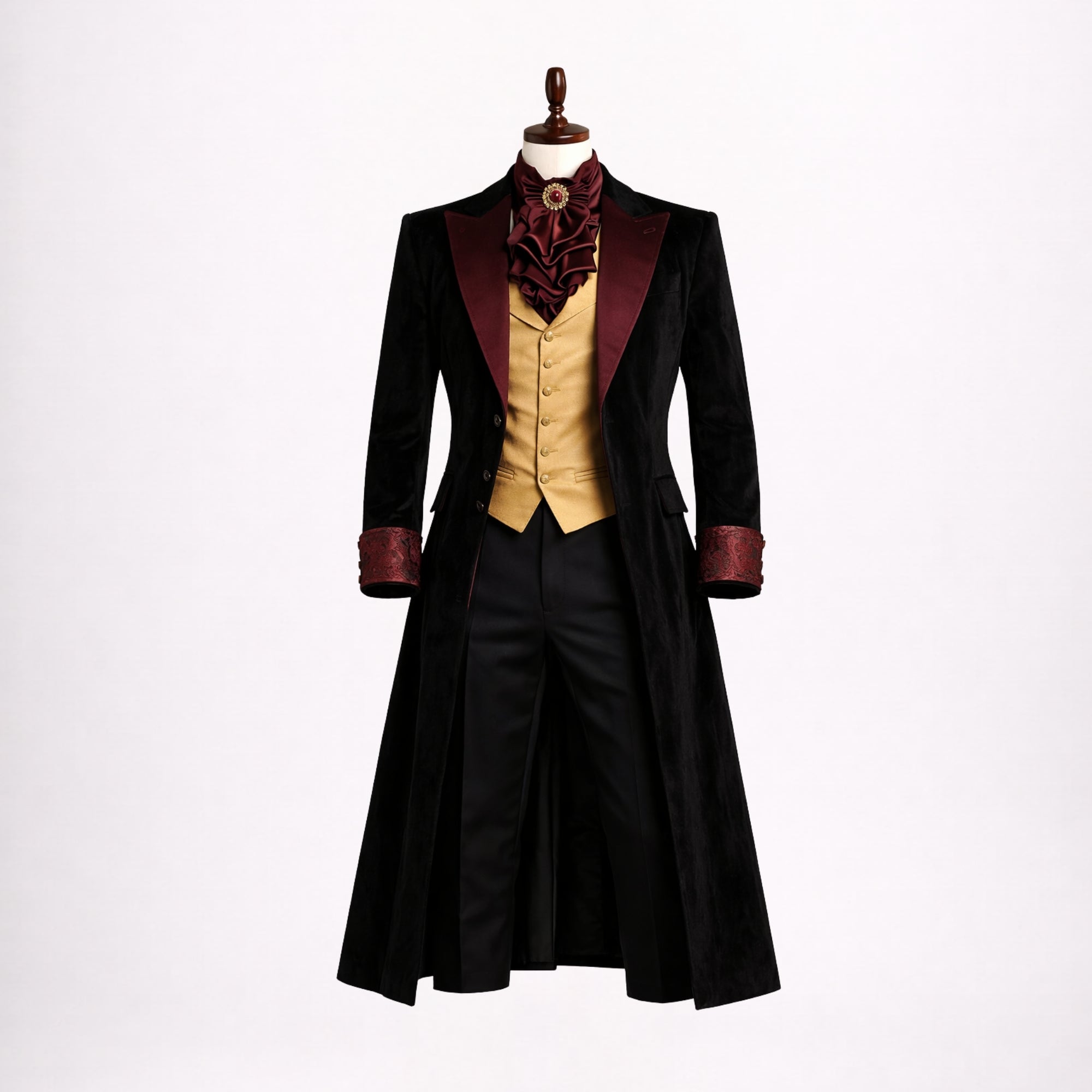 Mens Victorian Tailcoat