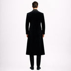 Black Velvet Gothic Wedding Suit Mens