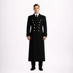 Military Officer Greatcoat for Men