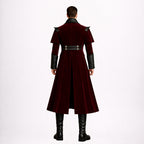 Burgundy Velvet Gothic Victorian Coat