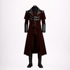 Burgundy Velvet Gothic Victorian Coat