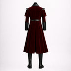 Burgundy Velvet Gothic Victorian Coat