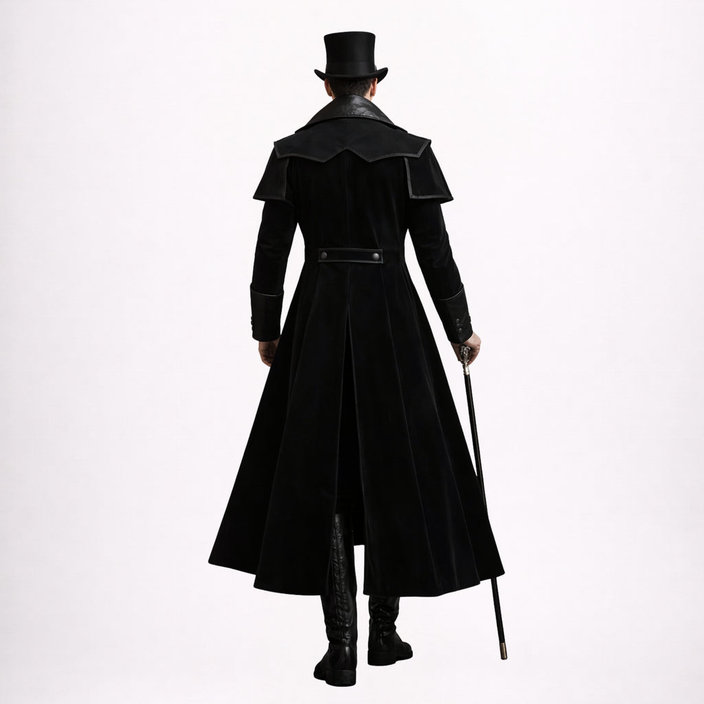 Regal Gothic Victorian Men’s Coat