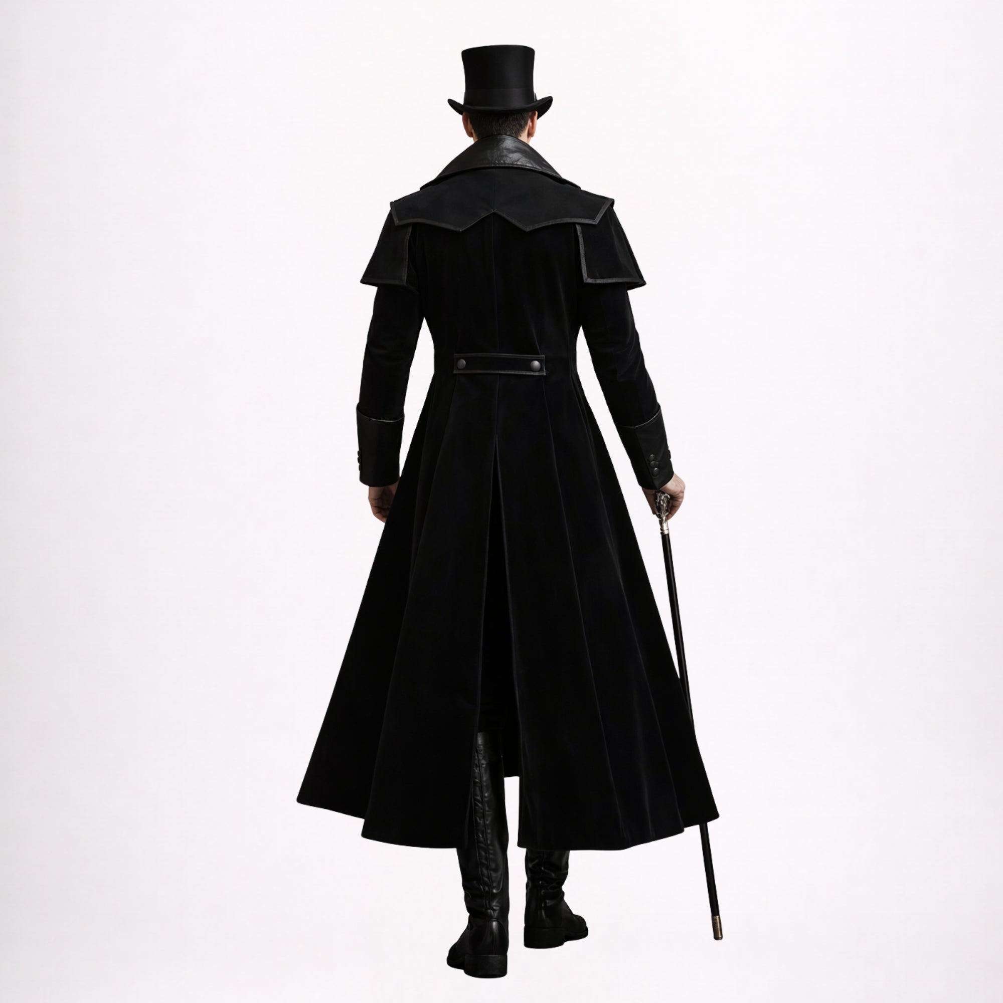 Regal Gothic Victorian Men’s Coat