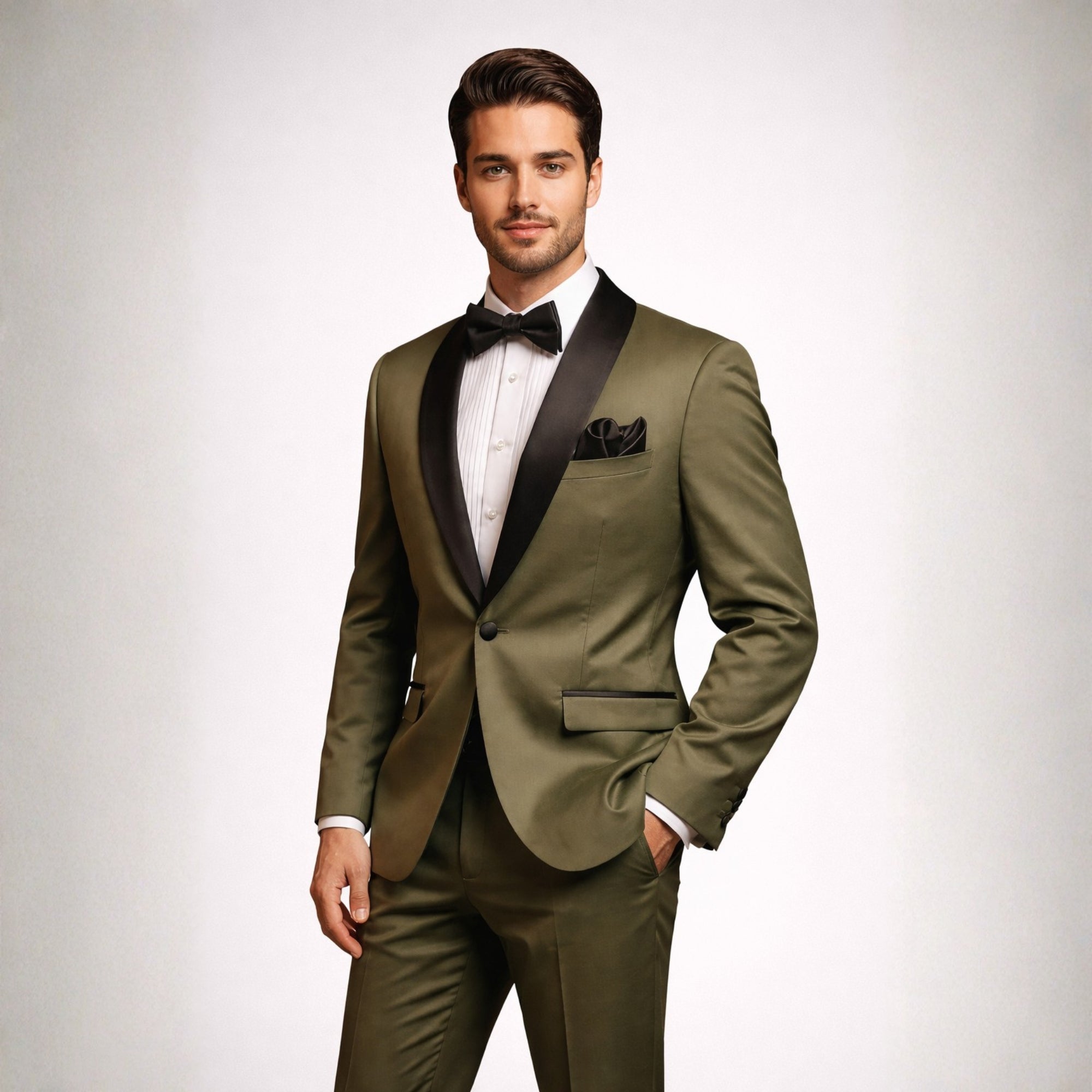 Olive Green Tailored Men’s