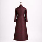 Red Gothic Cassock Robe Mens Victorian Priest Coat