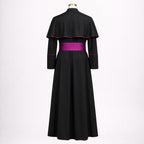 Magenta Trim Catholic Cassock for Priest