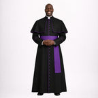Catholic Cassock with Purple Trim