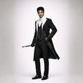 Gothic Victorian Tailcoat Suit