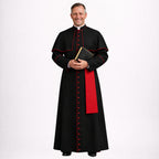 Catholic Cassock with Red Trim