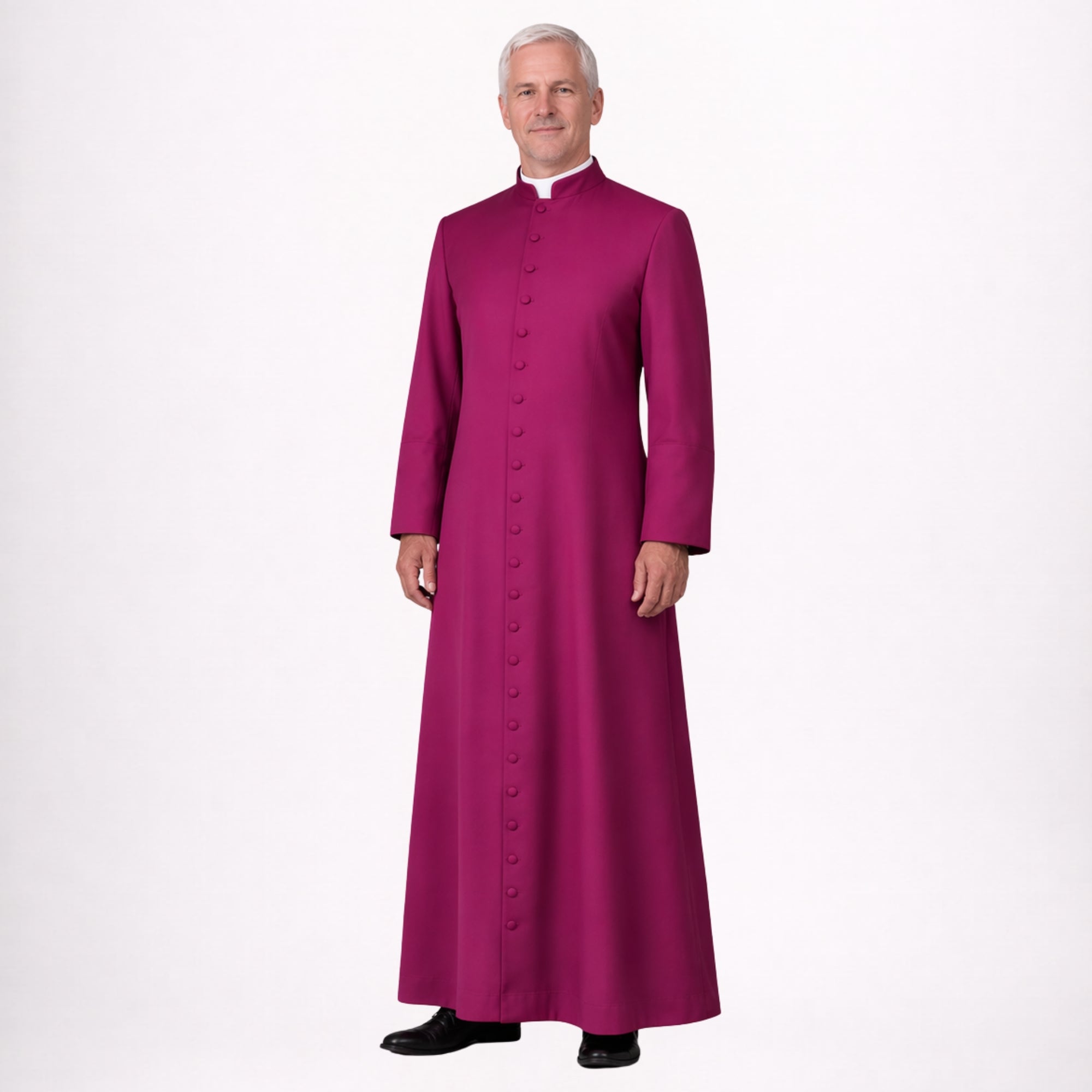Purple Clergy Cassock Robe for Priests