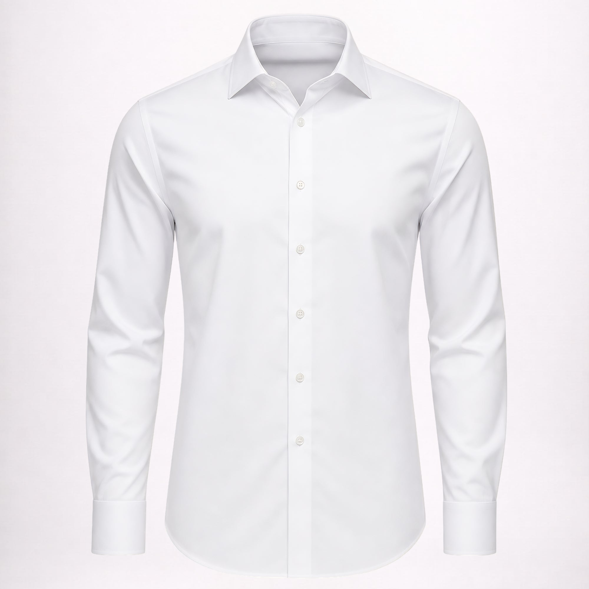 Men’s Formal White Cotton Shirt