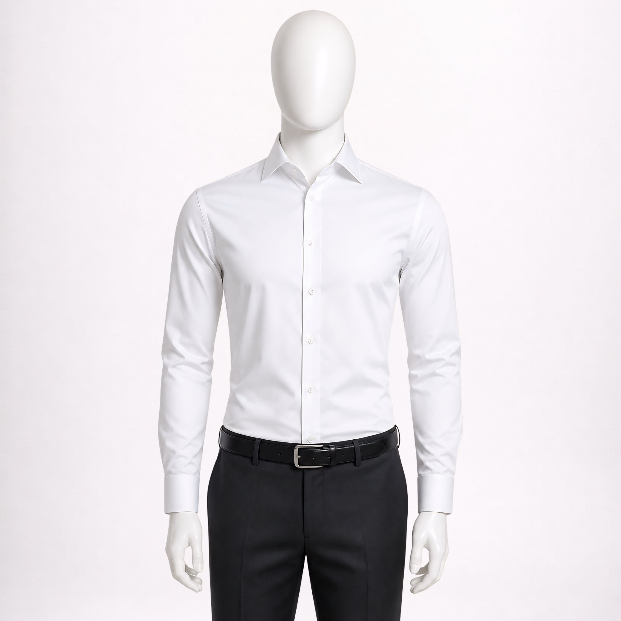 Men’s Formal White Cotton Shirt