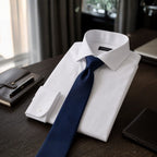 Navy Blue Solid Color Men’s Tie