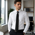 Black Solid Color Men’s Tie