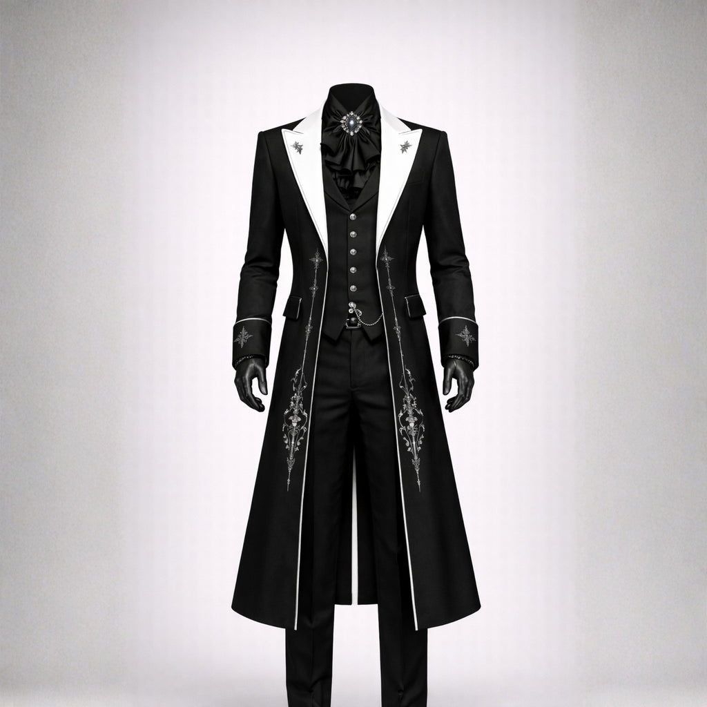 Gothic Victorian Tailcoat Suit