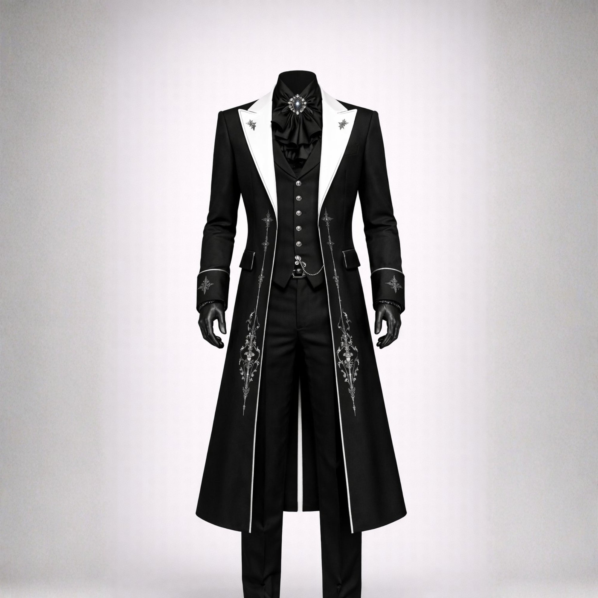 Gothic Victorian Tailcoat Suit