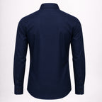 Men’s Formal Navy blue Cotton Shirt