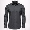 Men’s Formal Charcol Grey Cotton Shirt