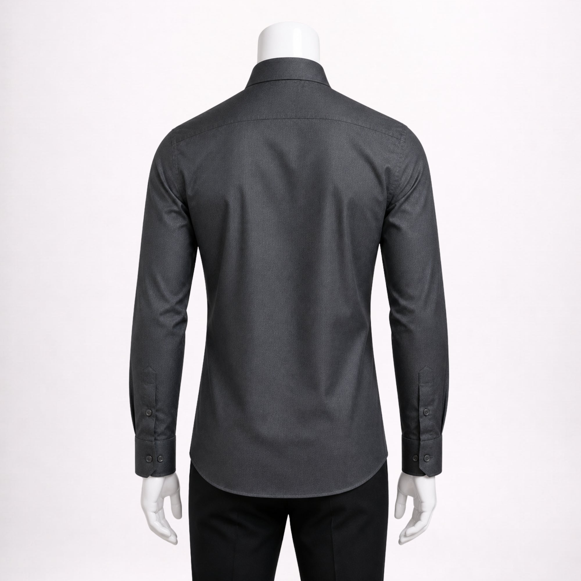 Men’s Formal Charcol Grey Cotton Shirt