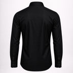 Men’s Formal Black Cotton Shirt