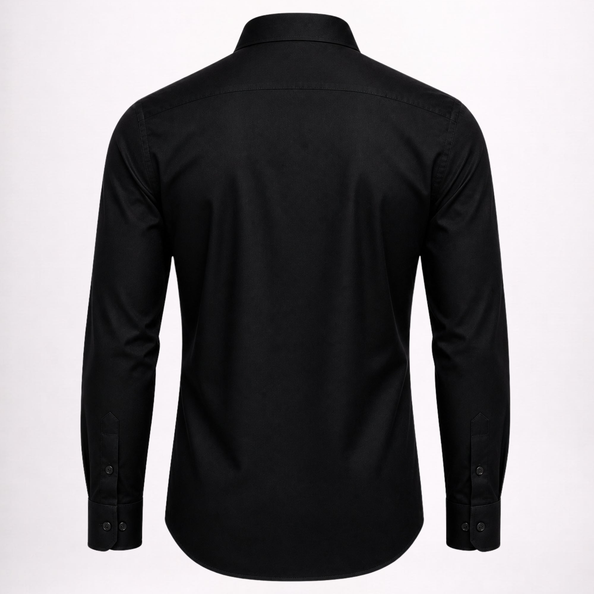 Men’s Formal Black Cotton Shirt