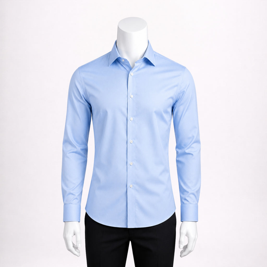 Men’s Formal Sky Blue Cotton Shirt