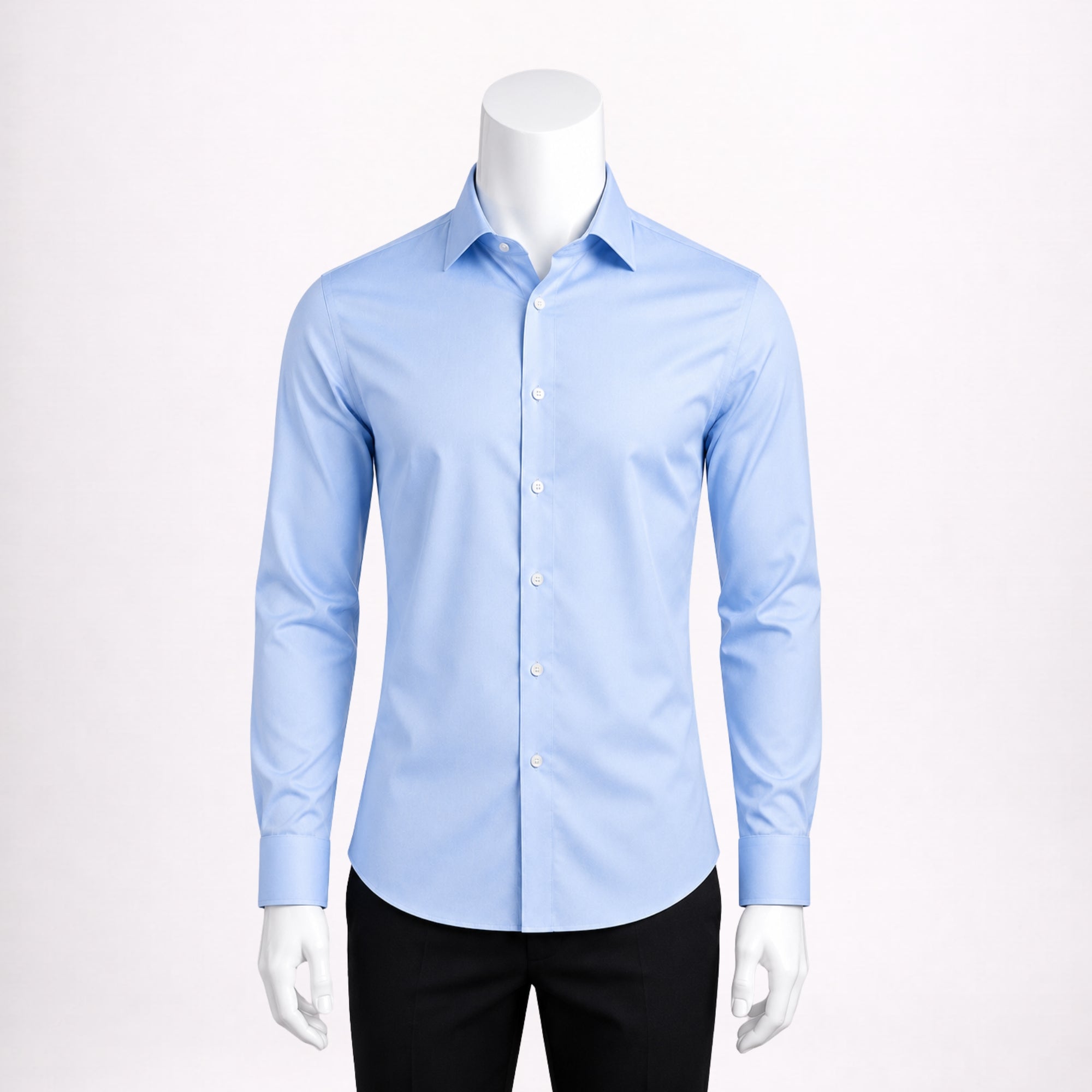 Men’s Formal Sky Blue Cotton Shirt
