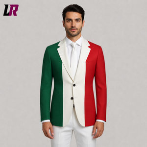 Italian Flag Suit – Custom Tailored Tricolor Blazer & Pants
