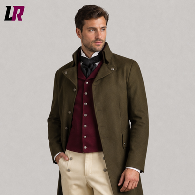 Men's Regency Georgian Tailcoat Suit | Handmade Victorian Historical Outfit