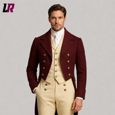 Men's Regency Tailcoat Suit | Georgian Victorian Historical Outfit