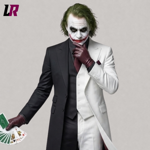 Men's Black & White Halloween Tailcoat Suit | Gothic Wedding & Cosplay Outfit