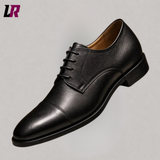 Men's Leather Shoes – Classic Formal Dress Shoes, Custom Color Available
