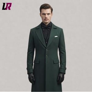 Men's Dark Green Victorian Tailcoat | Gothic Steampunk Formal Long Coat